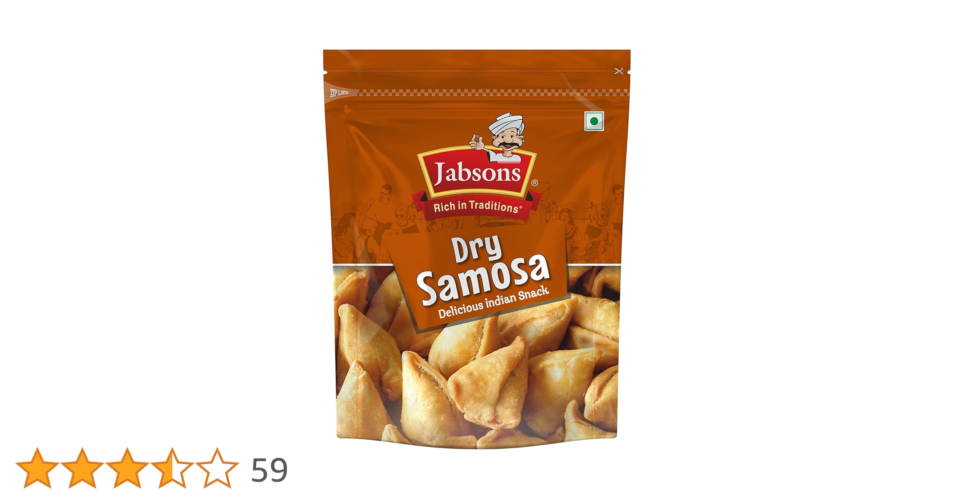Jabsons Dry Samosa(160gm)