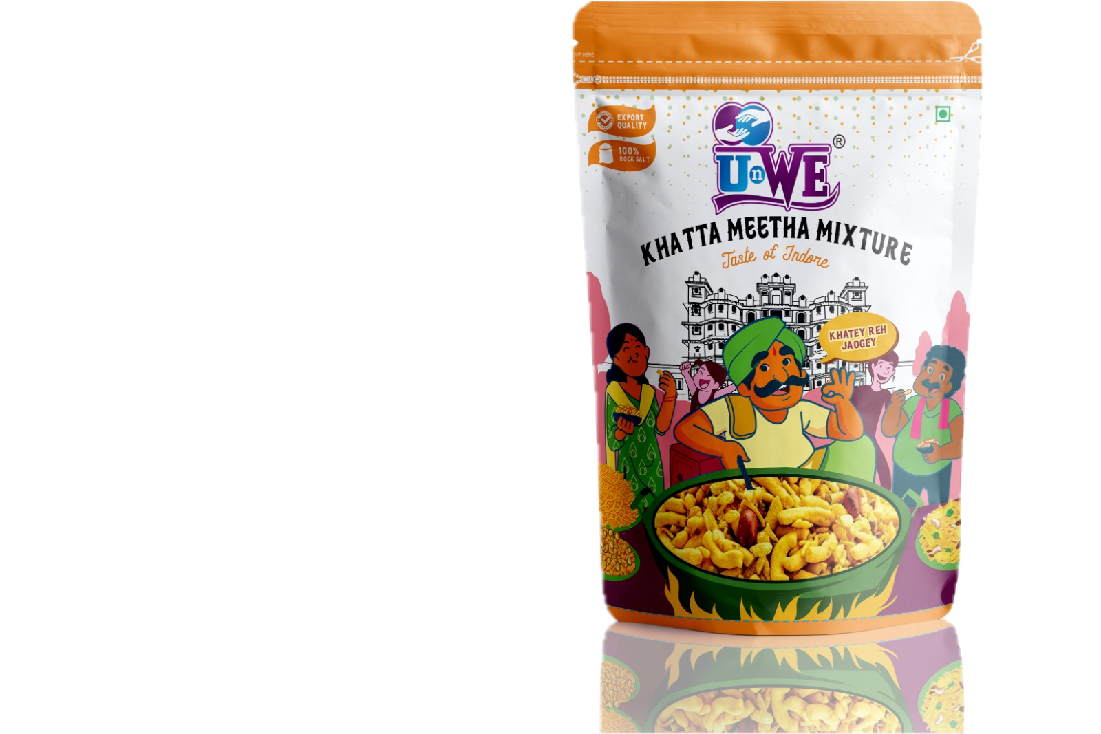 U n WE KHATTA MEETHA MIXTURE